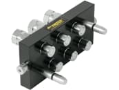 Faster® Stecker "MST6" 2P, 6-fach M 22 x 1,5 AG, DN 10, für Multikupplung, Loshälfte 