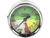 Holder Manometer 0 bis 25 bar 1/4" AG hinten, Ø 63 mm, flüssigdüngerfest, 029245 
