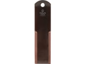 radura® Gegenmesser 195 x 50 x 3 mm glatt, für Mähdrescher Claas, John Deere, Massey Ferguson mit Strohhächsler Biso, 42253 