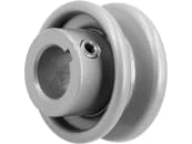 Keilriemenscheibe 63,5 x 15,88 mm, Höhe 34,4 mm, Stahl, für V-Keilriemen 12,7 mm 