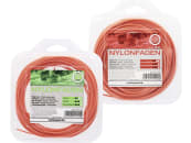 Mähfaden "Copolymer" rund, orange, SB-Karte, für professionellen Einsatz 