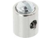 Schraubnippel Ø Schaft 5,5 mm, Länge 6 mm; 8,5 mm, montiert, mit Gewindestift M 4 x 5 