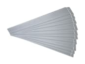 bellissa 10er VK-Set Beeteinfassung Pro13 Metall (verzinkt) 100 x 13 cm bestehend aus 10 Stck. a. 100 cm, Nutzlänge 10 m 