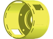 Walterscheid Kupplungsgehäuse Ø Teilkreis 138 mm, für Reibkupplungen EK96/4, 1367767 