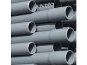 Druckrohr 10 bar ISO 1452, Klebemuffe einseitig, PVC-U 
