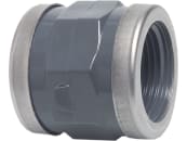 Verbinder gerade, Edelstahlringe 3" IG, 10 bar Verbinder gerade, Edelstahlringe 3" IG, 10 bar