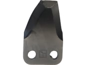 Industriehof® Fräsmesserklinge 81 x 50 x 5 mm gewinkelt, für Futtermischwagen Kverneland, Mayer Siloking, Taarup, 70-325 