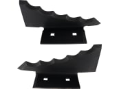 Industriehof® Messer links/rechts 234 x 96 x 5 mm, hartmetallbeschichtet, für Futtermischwagen Keenan 