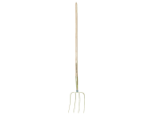 SHW SHW Bär-Dunggabel mit Stiel, 135 cm, 4 Zinken 