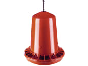 Stükerjürgen Futterautomat 8 – 12 kg mit Gewinde, ohne Grill, Kunststoff, für Hühner und Küken, 21506 