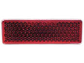 Herth + Buss Rückstrahler rot, rechteckig, 130 x 42 mm, geschraubt; M 5, 78 623 050 