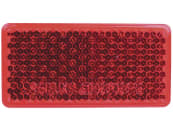 Herth + Buss Rückstrahler rot, rechteckig, 70 x 35 mm, geklebt, 78 623 080 