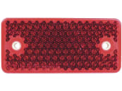 Herth + Buss Rückstrahler rot, rechteckig, 94 x 44 mm, geschraubt; mit Bohrung, 78 623 036 