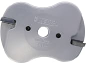KERBL Klauenscheibe "2Cut" 100 mm, 2 Messer, 163001 
