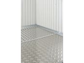 Biohort Aluminium Bodenplatte 141,5 x 141,5 cm silber 