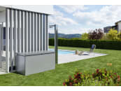Biohort Gartenbox 160 160 x 70 cm quarz-grau; metallic Aufgewahrungsbox Garten Biohort Gartenbox 160 160 x 70 cm quarz-grau; metallic Aufgewahrungsbox Garten