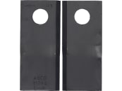 Fendt Kreiselm&auml;herklinge 110 x 4 mm, links/rechts, gerade f&uuml;r M&auml;hwerk Fendt, Massey Ferguson 