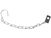 Cadena De Seguridad Para Remolque Seachoice - 6 Mm X 1.06 M, Con Ganchos, Para Anclaje Y Transporte Seguro