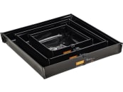 Cemo Auffangwanne aus PVC (Polyvinylchlorid) schwarz 