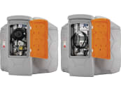 Cemo Tankanlage "Cube Outdoor fastfill" 7.500 l, für Diesel, stationär, 230 V-Pumpe 