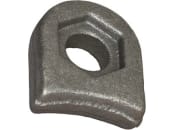 Industriehof® Halter 60 x 52 x 19 mm, Bohrung 21 mm, mit Sechkantansatz Desvoys Schlegelmesser, 63-RM-912 