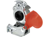 Wabco Kupplungskopf rot, für Zugfahrzeug, 2-Kreis-Anlage, Vorrat, M 16 x 1,5 IG, 952 200 221 0 