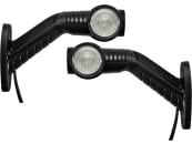 TRAILER POOL LED-Positionsleuchte "Aspöck® Superpoint III", seitlich links/rechts, rot; weiß, 12 V 