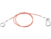 TRAILER POOL Abreißseil 1.200 mm mit Ring und Karabinerhaken, für PKW-Anhänger, 009 000 653 TRAILER POOL Abreißseil 1.200 mm mit Ring und Karabinerhaken, für PKW-Anhänger, 009 000 653