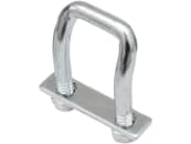 TRAILER POOL Zurrbügel 83 x 62 mm, Breite innen 38 mm, gekröpft, M 12, Stahl, 013 003 031 