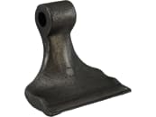 Industriehof® Hammerschlegel 115 x 37 mm, Ø 16,5 mm, für Mulcher Kuhn, Fehrenbach, 63-RM-101 