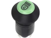 Fendt Druckknopfschalter "Arbeitsscheinwerfer oben", grün, für Traktor Farmer, Favorit, Vario, Xylon, G312900160012 Fendt Druckknopfschalter "Arbeitsscheinwerfer oben", grün, für Traktor Farmer, Favorit, Vario, Xylon, G312900160012