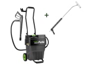 Haussmann Profifuchs 400 V und Hei&szlig;wasserlanze Set Profiunkrautfuchs Unkrautvernichter 