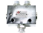 Gassenmarkierungsventil "-TG-" , 3 x Verschraubung GE 12 L Gassenmarkierungsventil "-TG-" , 3 x Verschraubung GE 12 L