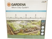 GARDENA Micro-Drip-System Tropfbewässerung Set Gemüse-/Blumenbeet (40 m²) Starter-Set zur Bewässerung für Pflanzflächen 13450-20 GARDENA Micro-Drip-System Tropfbewässerung Set Gemüse-/Blumenbeet (40 m²) Starter-Set zur Bewässerung für Pflanzflächen 13450-20