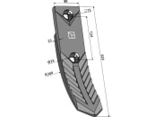 Industriehof® Scharspitze 330 x 80 x 23 mm, für Grubber Lemken Karat, 101.IND-766.1 Industriehof® Scharspitze 330 x 80 x 23 mm, für Grubber Lemken Karat, 101.IND-766.1