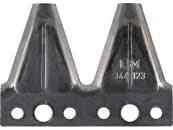 ESM Doppelklinge 73 x 101,6 x 2 mm, gewölbt, für Agria, Al-Ko, ESM, Iseki ESM Doppelklinge 73 x 101,6 x 2 mm, gewölbt, für Agria, Al-Ko, ESM, Iseki