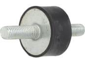 Gummi-Metall-Puffer 30 x 15 mm, M 8 AG, doppelt, für Kühler von Fendt Farmer 100, 5 S, Plattform von Xylon Gummi-Metall-Puffer 30 x 15 mm, M 8 AG, doppelt, für Kühler von Fendt Farmer 100, 5 S, Plattform von Xylon