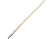 FREUND® VICTORIA® Gerätestiel Ø 36 mm Länge 135 cm Eschenholz, lackiert, mit Schienenzwinge, 29591 