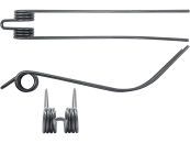 Schwaderzinken 486 x 81 x 8 mm für Deutz-Fahr Kreiselschwader 