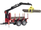 Bruder® Modell "Rückeanhänger" mit Ladekran 1:16, 02252 Bruder® Modell "Rückeanhänger" mit Ladekran 1:16, 02252