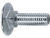 Flachrundschraube DIN 603 - 8.8 galvanisiert, ohne Mutter 