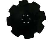 Eggenscheibe 620 x 6 mm, LK 130 mm, gewölbt, gezahnt, Bohrungen 4-kant für Lemken Kurzscheibenegge Rubin Eggenscheibe 620 x 6 mm, LK 130 mm, gewölbt, gezahnt, Bohrungen 4-kant für Lemken Kurzscheibenegge Rubin