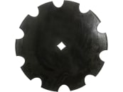 Eggenscheibe 610 x 6 mm, ZB Vierkant, 41 x 41 mm, gewölbt, gezahnt, für Dal-Bo Scheibenegge Eggenscheibe 610 x 6 mm, ZB Vierkant, 41 x 41 mm, gewölbt, gezahnt, für Dal-Bo Scheibenegge