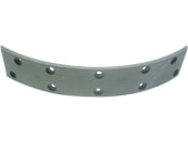 Bremsbelag 188 x 30 x 4 mm, Ø 180 mm, Bohrungen 10, Bohrung 4 mm, für Traktor Deutz-Fahr D 12 – 90, D 130 – 400 