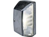 Hella® Kennzeichenleuchte hinten links/rechts, R10W, schwarz, quadratisch, 102 x 55 x 56,5 mm, Sockel BA15s, 2KA 003 389-061 