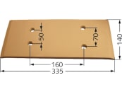 Pöttinger Anlagenschoner "Servo", links/rechts, Drehpflug Servo 1, 2, 3, 4, 6.50, 25, 35, 45, 55, 65, 929.10.020.1+1 