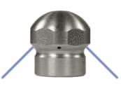 Rohrreinigungsdüse "ST-49", 1/8" IG, Düsengröße 055, Ø 15 mm, ohne Frontbohrung 