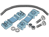 Industriehof® Zinkenverlustsicherung für Federzinken von 8 – 10,5 mm, 15-1000 