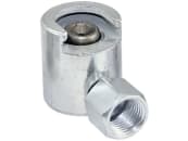 SAMOA® Schiebekupplung "121/M" für Flachschmiernippel M1, Ø 16 mm, M 10 x 1 IG 