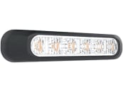 LED-Warnblinkleuchte oval, weiß, 132,7 x 28,2/35,4 x 28,0 mm, N/A, 098 286 275 